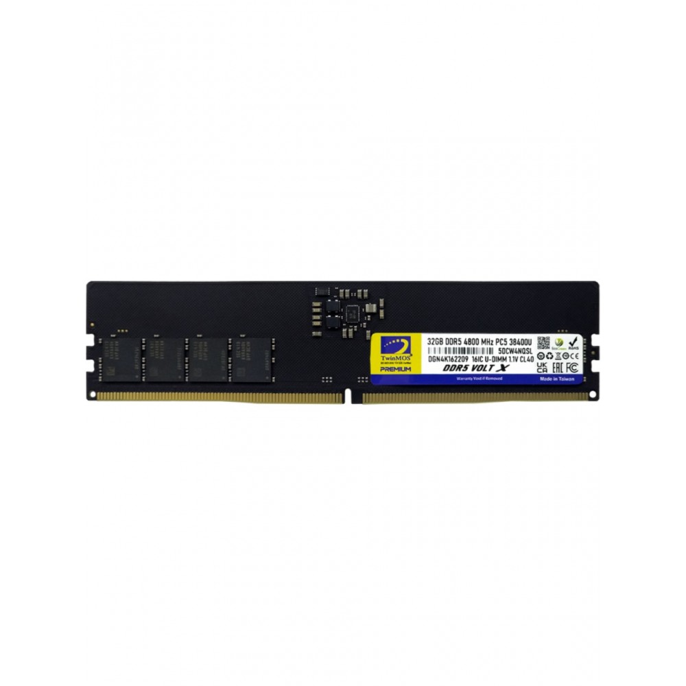 TwinMOS DDR5 32GB 4800MHz CL40 Desktop Ram