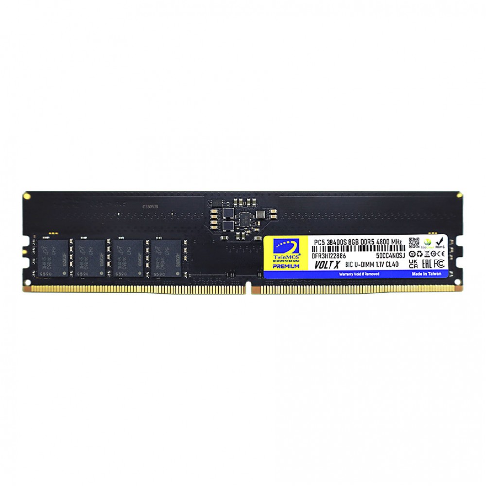 TwinMOS DDR5 8GB 4800MHz CL40 Desktop Ram