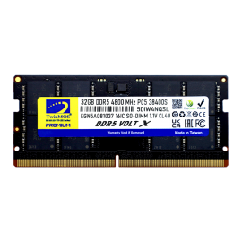 TwinMOS Sodimm DDR5 32 GB 4800MHz CL40 Notebook Ram