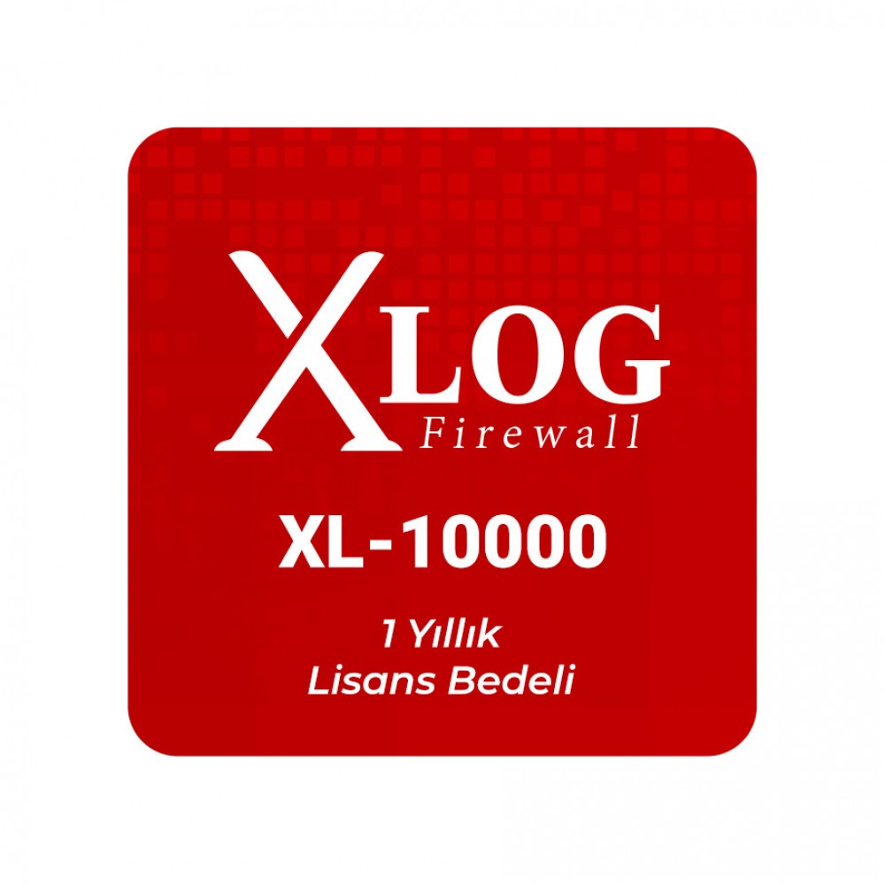 XLOG Firewall XL-10000 1 Yıllık Lisans Bedeli