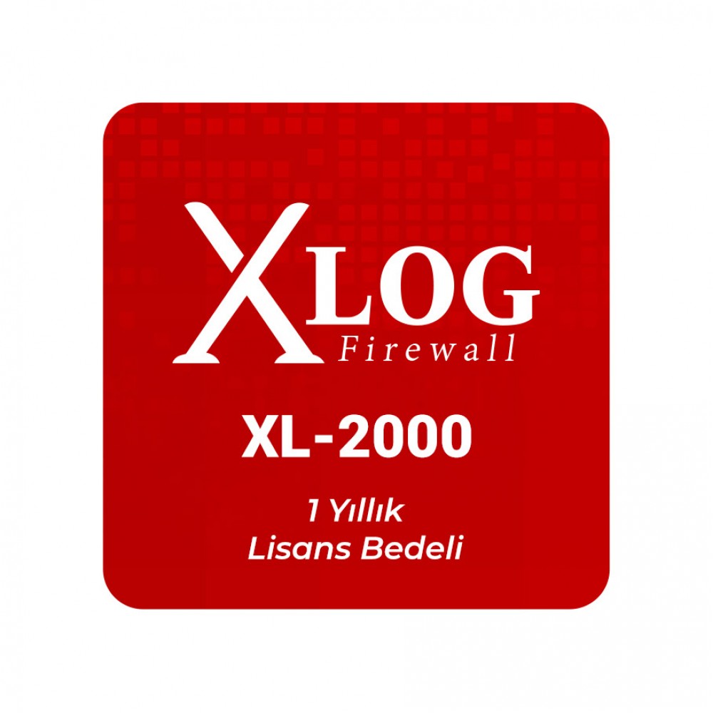 XLOG Firewall XL-2000 1 Yıllık Lisans Bedeli