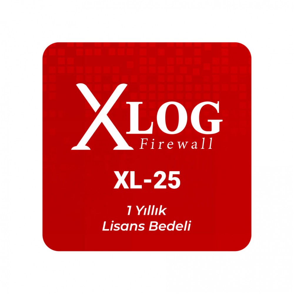 XLOG Firewall XL-25 1 Yıllık Lisans Bedeli