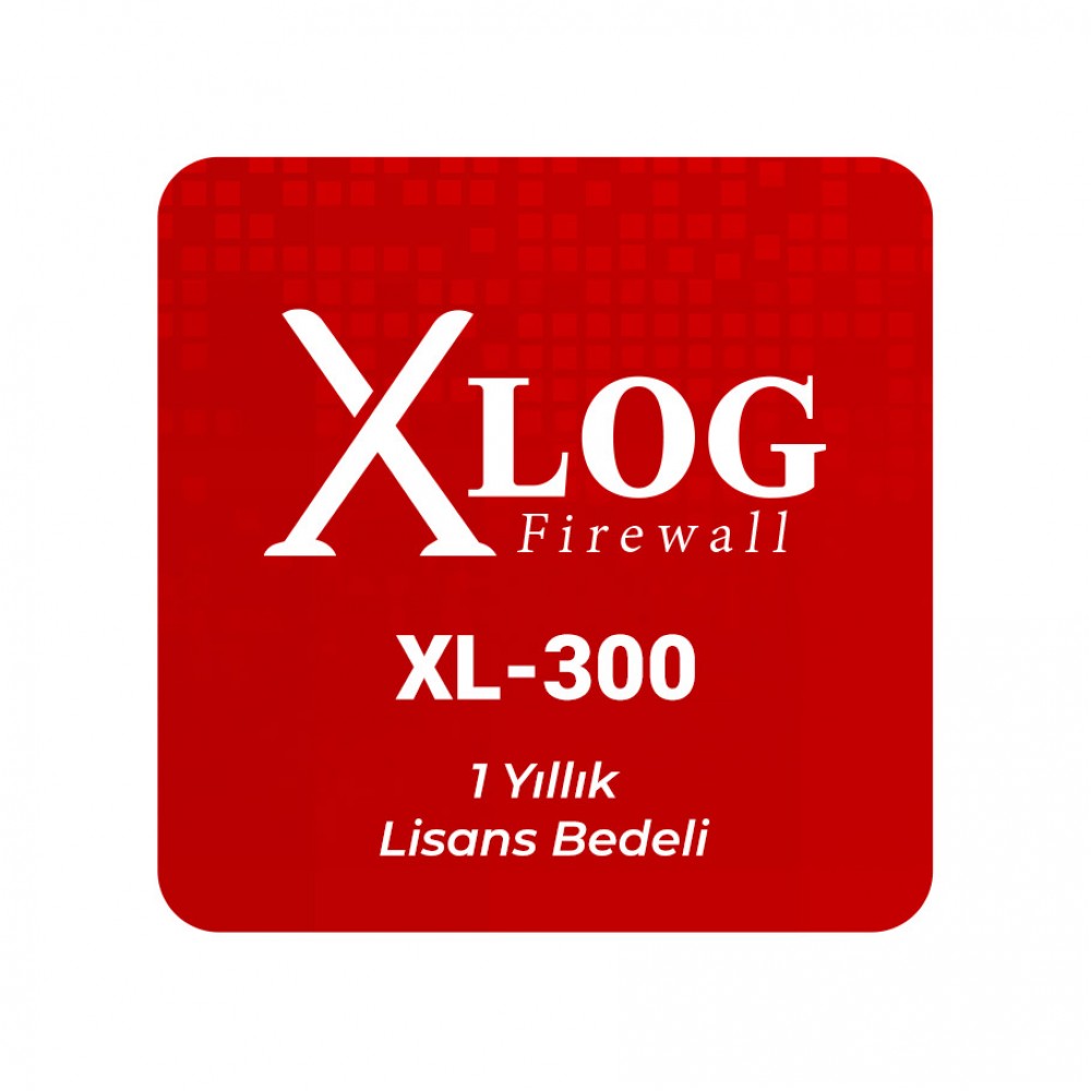 XLOG Firewall XL-300 1 Yıllık Lisans Bedeli