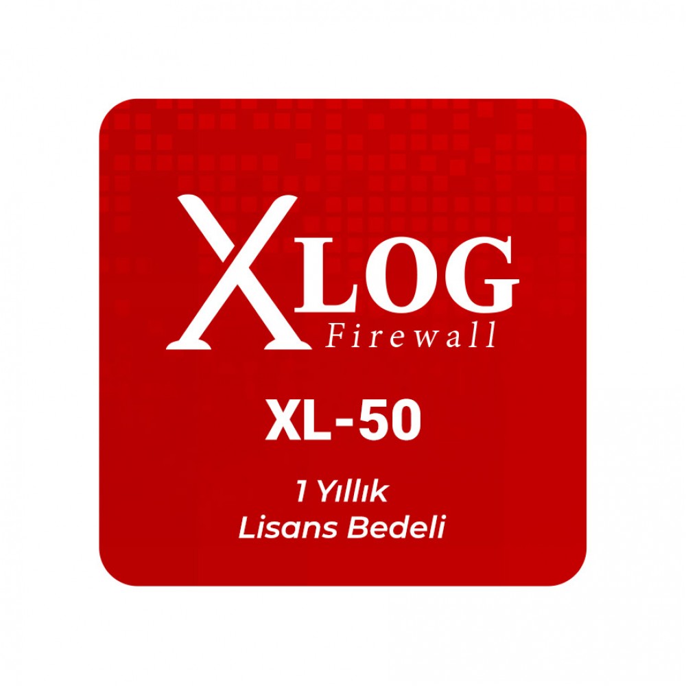 XLOG Firewall XL-50 1 Yıllık Lisans Bedeli